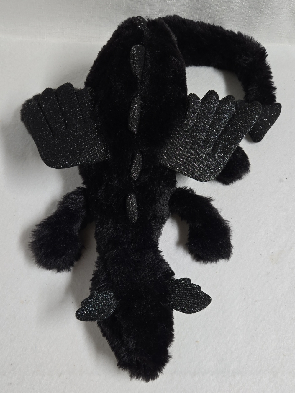 Jellycat Huge Onyx NEW with Bag Glitter Parts Super Soft Cute Black Stuffed Toy